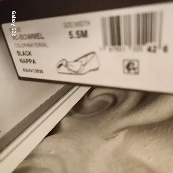 Vince Camuto Bowmel Flats. NIB. Black Napa. Size Various - Picture 3 of 10